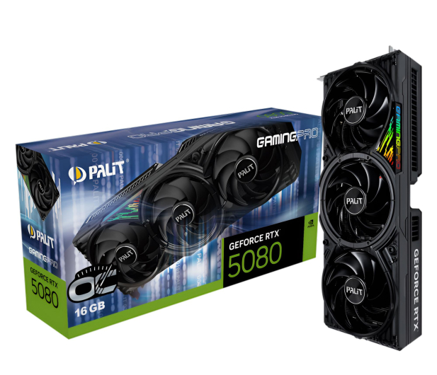 Palit GeForce RTX 5080 GamingPro OC 16GB GDDR7 DLSS5 - 1311235 - zdjęcie